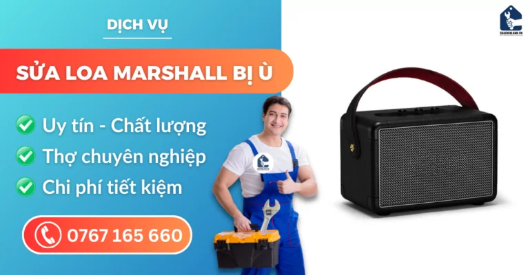 sửa loa Marshall bị ù suadienlanh.vn