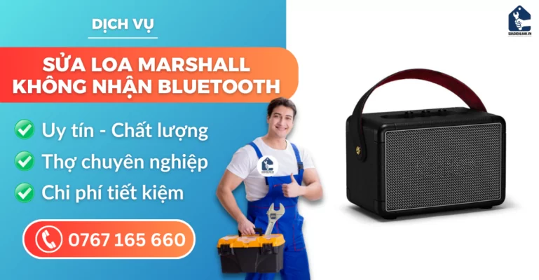sửa loa Marshall không nhận bluetooth suadienlanh.vn