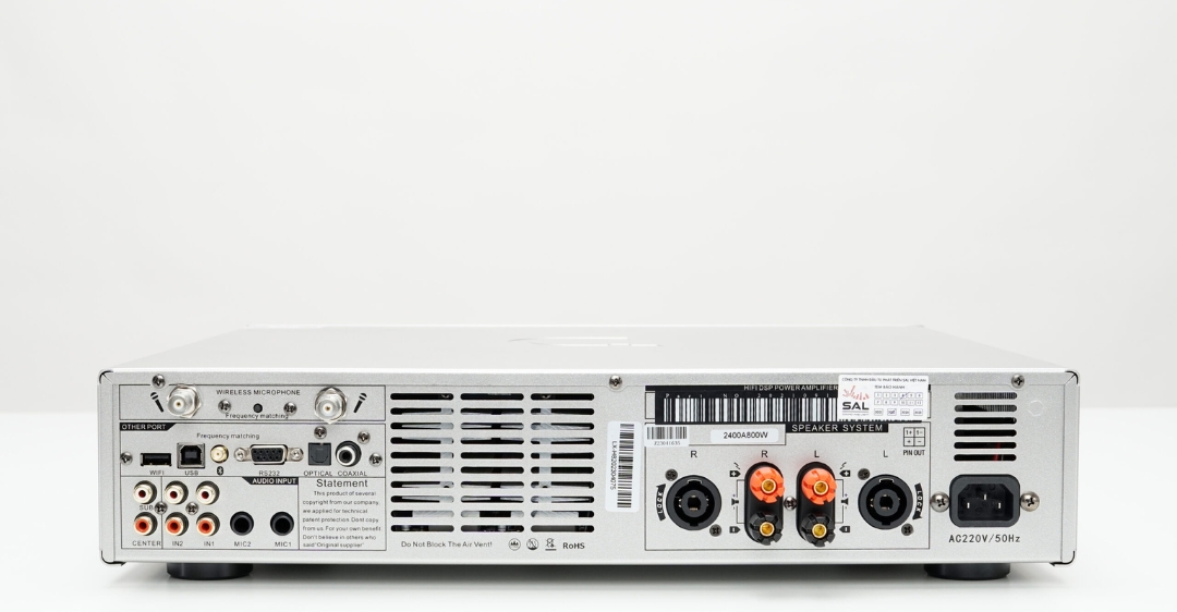 Apmly mở nhỏ bị méo tiếng