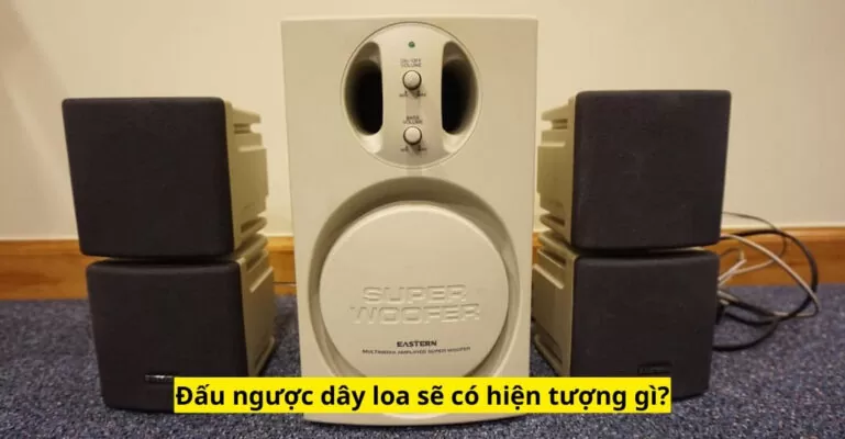 Đấu ngược dây loa sẽ có hiện tượng gì