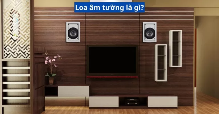 Loa âm tường là gì