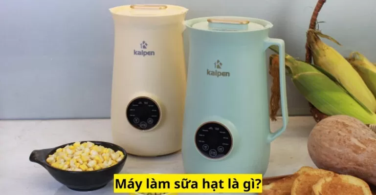 Nguyên lý hoạt động và cấu tạo của máy làm sữa hạt