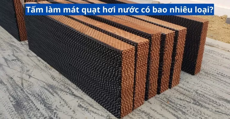 Tấm làm mát quạt hơi nước có bao nhiêu loại