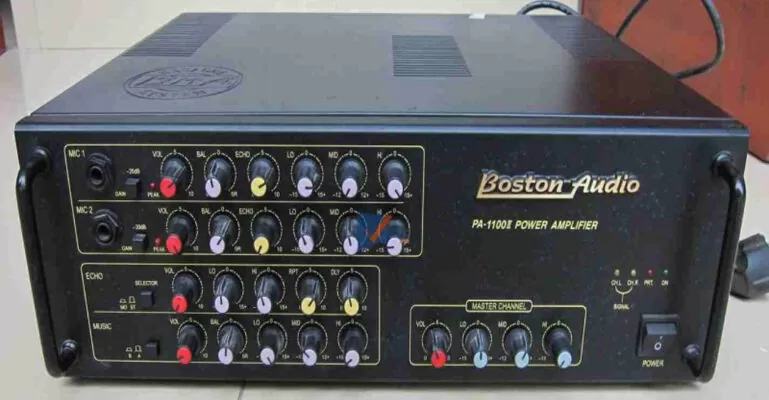 Cách chỉnh amply Boston Audio nghe nhạc hay