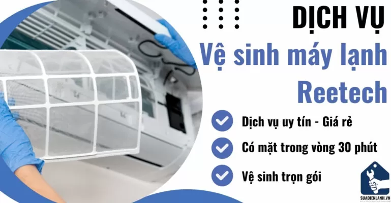Vệ sinh máy lạnh Reetech