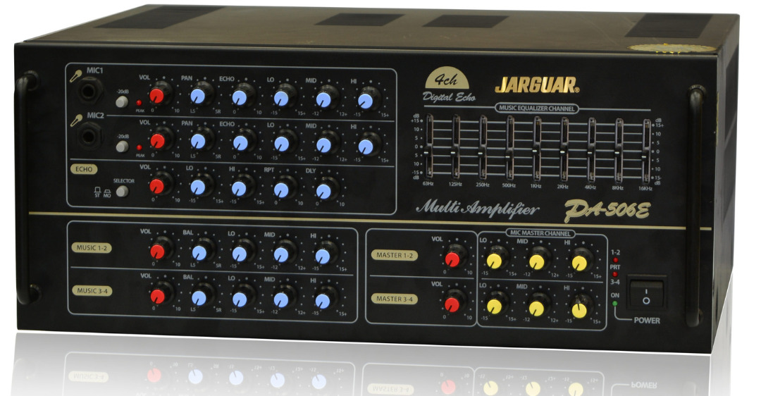 Amply jarguar 506n ghép với loa nào thì hát karaoke hay