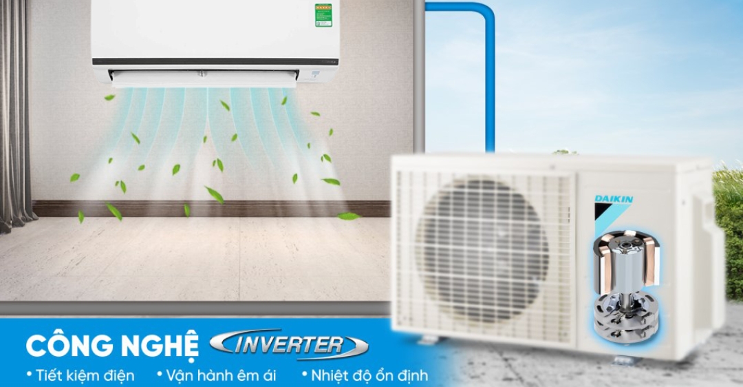 sử dụng điều hòa Daikin inverter