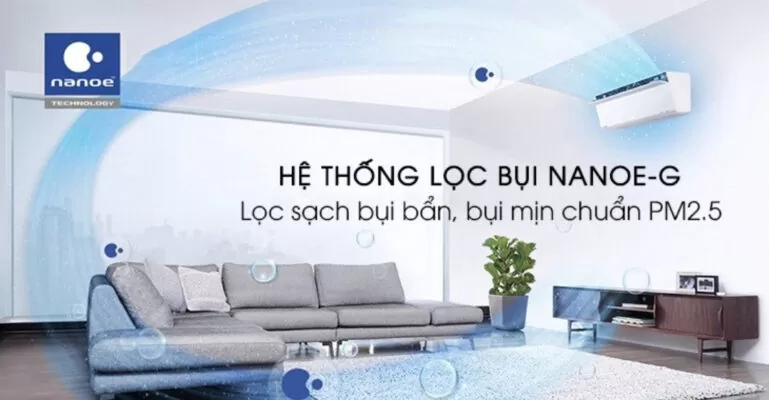 chế độ nanoe g có tốn điện không