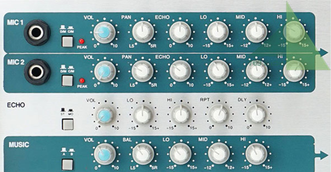 Hướng dẫn các bước chỉnh amply arirang pa 203xg hát karaoke