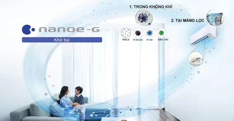 hướng dẫn sử dụng chế độ nanoe g