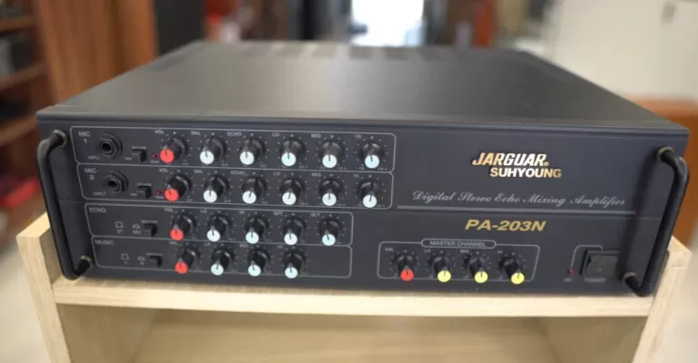 Hướng dẫn sử dụng và cách chỉnh Amply Jarguar 203N
