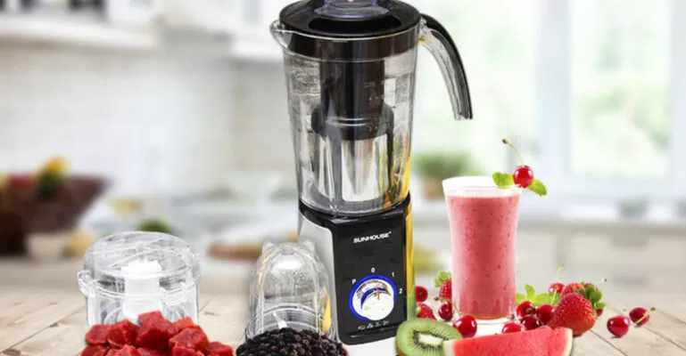 review máy xay sinh tố sunhouse shd5322