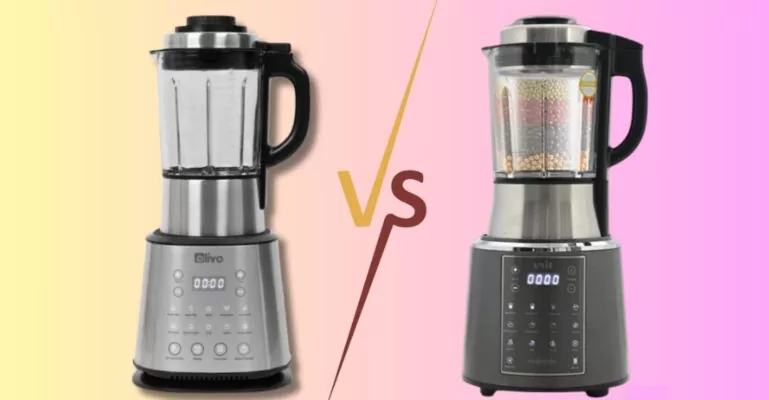 So sánh máy làm sữa hạt Olivo X20 và UNIE V8S