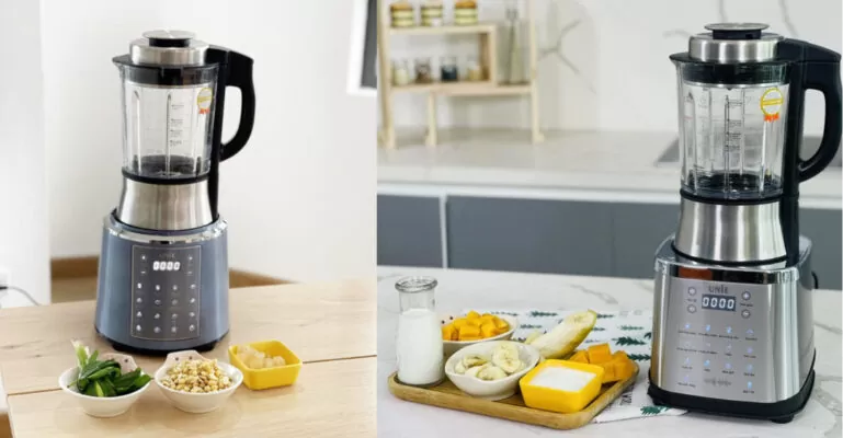 so sánh máy làm sữa hạt unie v6a và v8s