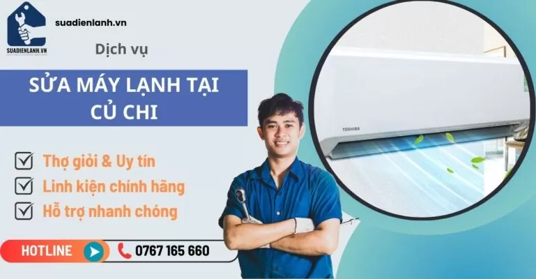 Sửa máy lạnh tại Củ Chi Suadienlanh