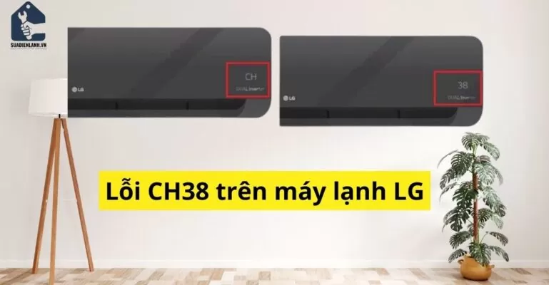 Điều hoà LG báo lỗi CH38