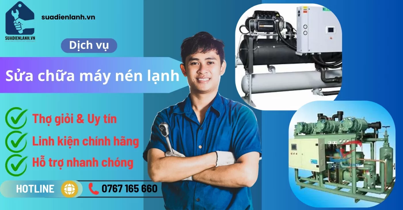 sửa chữa máy nén lạnh suadienlanh.vn