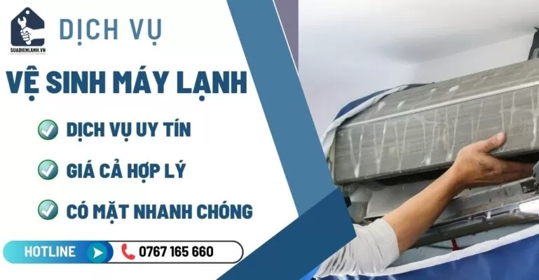Vệ sinh máy lạnh Suadienlanh