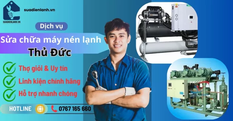 sửa chữa máy nén lạnh quận Thủ Đức