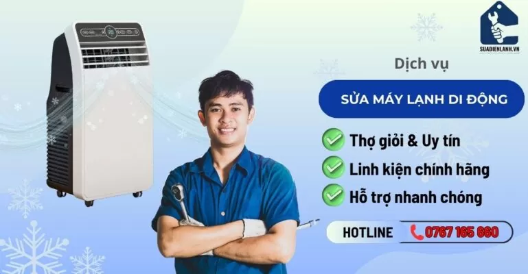 sửa máy lạnh di động suadienlanh.vn