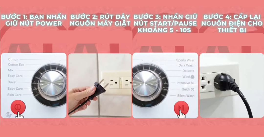 LG báo lỗi DE