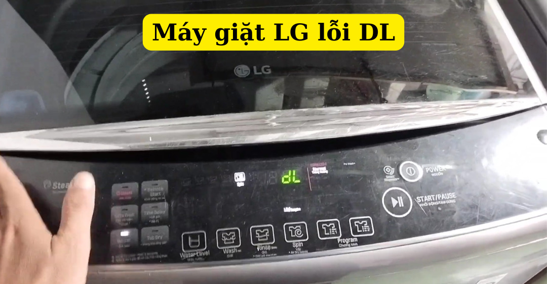 Máy giặt LG lỗi DL