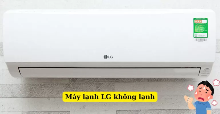 máy lạnh LG không lạnh