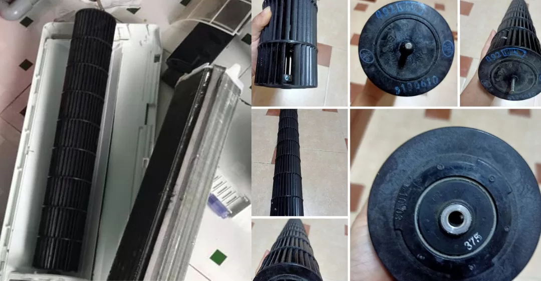 thay quạt dàn lạnh