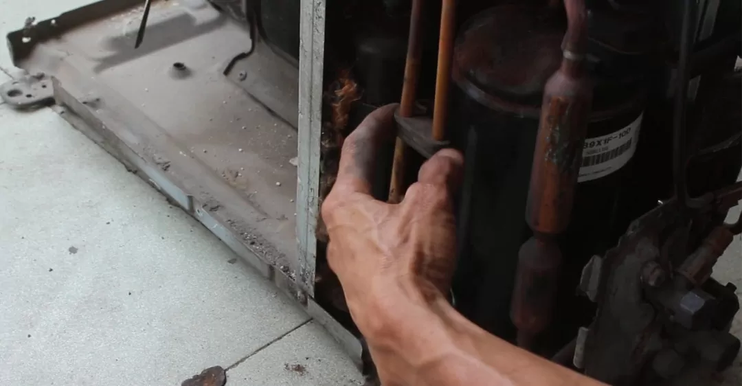 Dây cao su bị xẹp