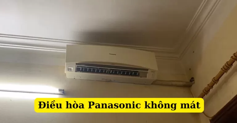 điều hòa panasonic không mát