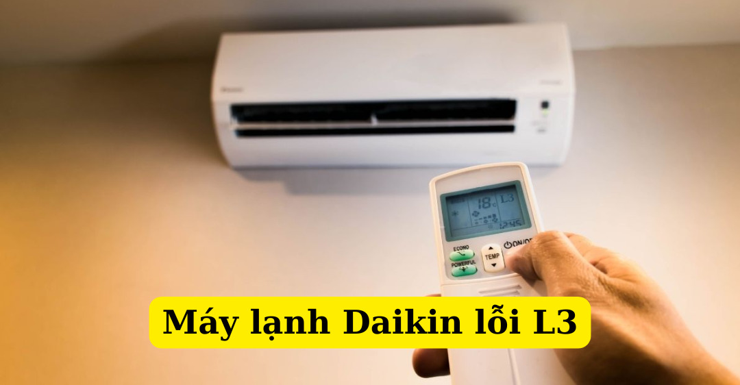 máy lạnh daikin lỗi l3