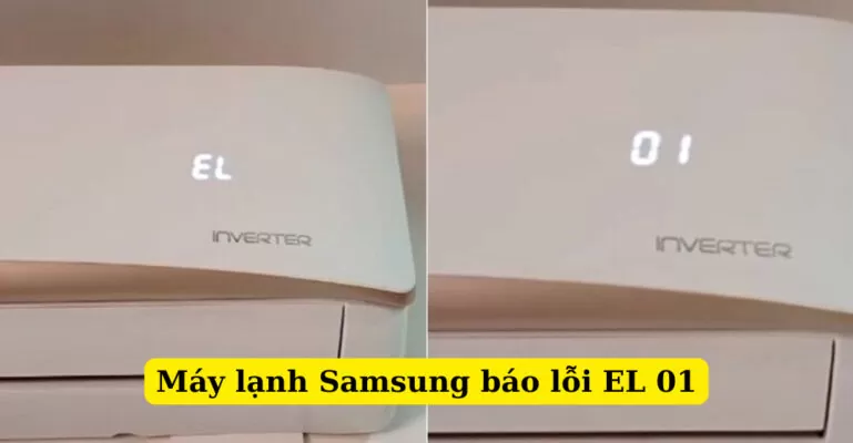 máy lạnh samsung báo lỗi EL 01