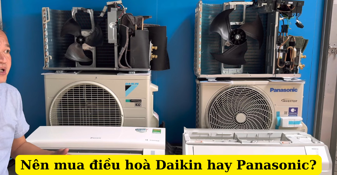 nên mua điều hoà daikin hay panasonic