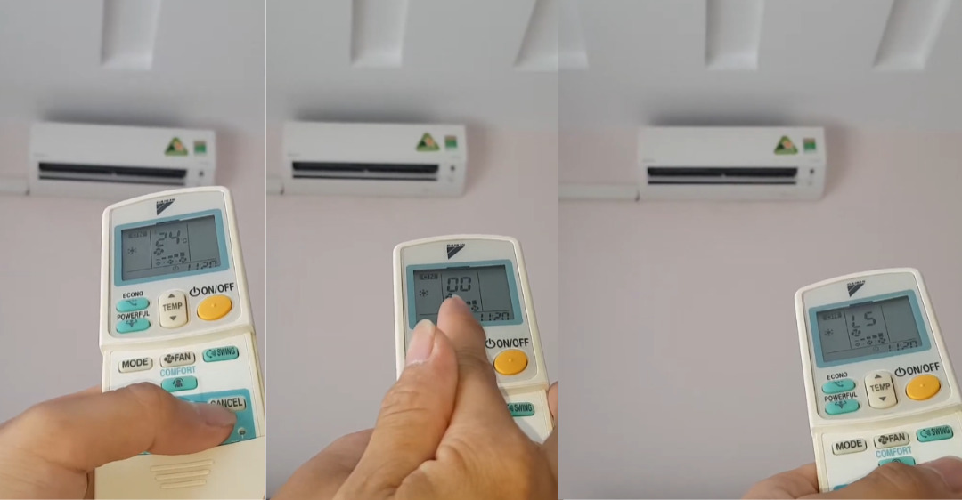 Sử dụng nút CANCEL