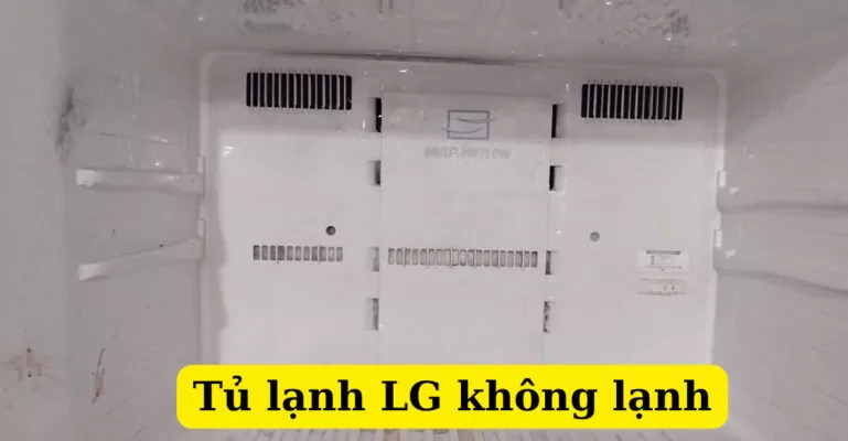 tủ lạnh lg không lạnh