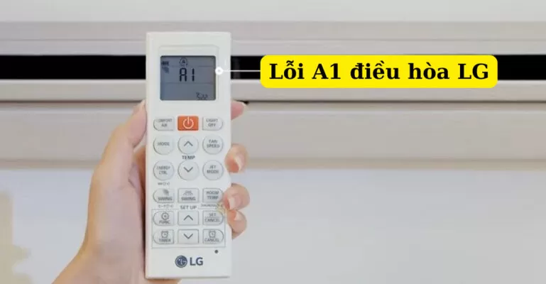 Lỗi a1 điều hòa lg