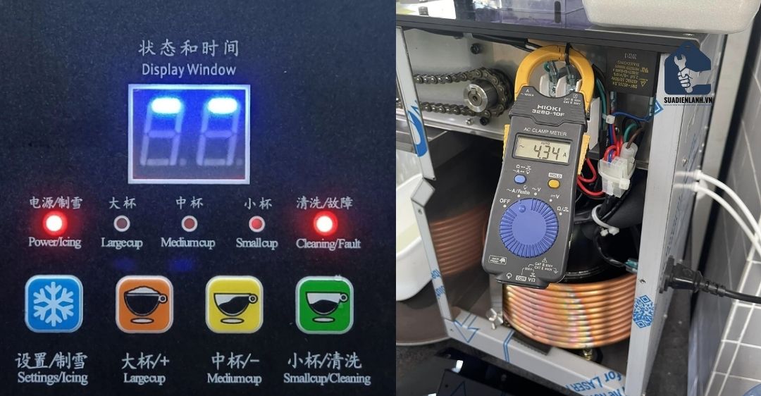 Quy trình sửa máy làm bingsu tại củ chi