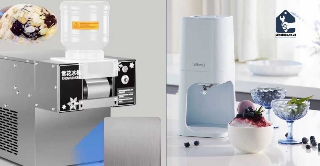 Quy trình sửa máy làm bingsu tại nhà bè