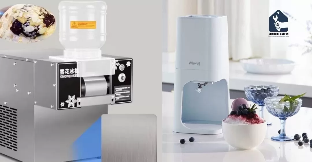 Quy trình sửa máy làm bingsu tại nhà bè