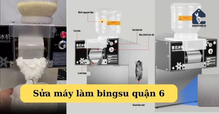Sửa máy làm bingsu quận 6