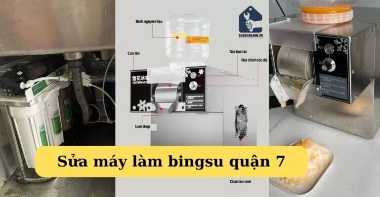 Sửa máy làm bingsu quận 7