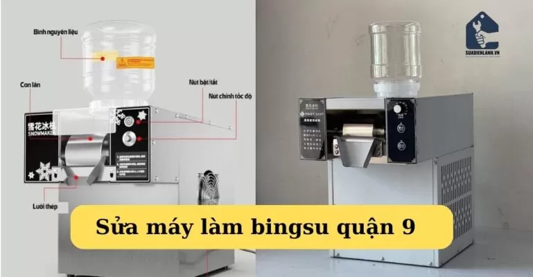 sửa máy làm bingsu quận 9