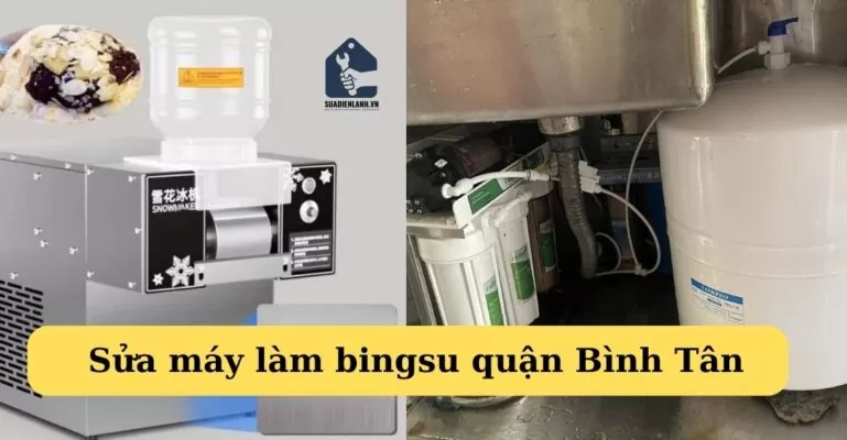 sửa máy làm bingsu quận bình tân