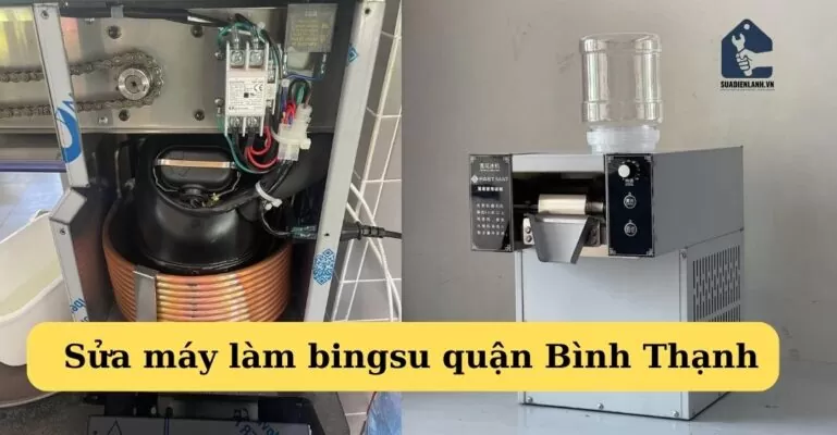 sửa máy làm bingsu quận bình thạnh