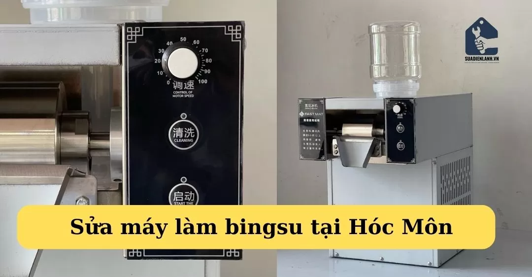 Sửa máy làm bingsu tại hóc môn