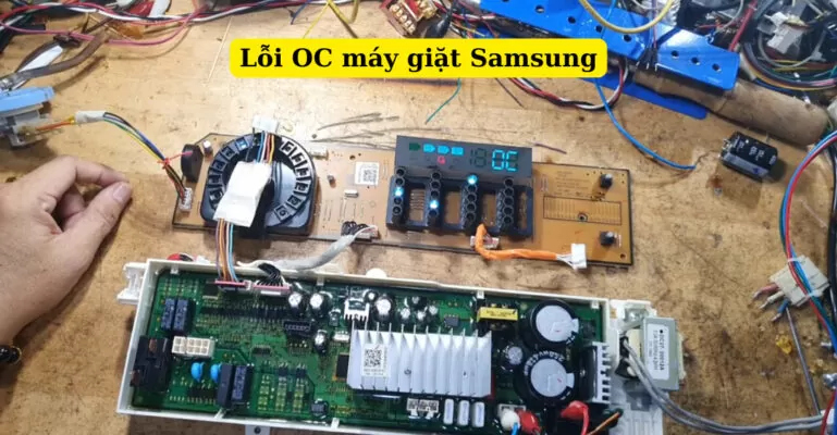 lỗi oc máy giặt samsung