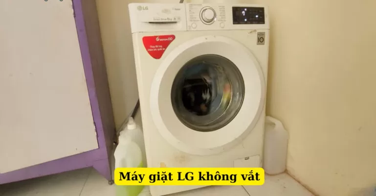 máy giặt lg không vắt