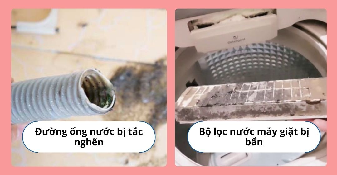 Nguyên nhân gây lỗi C17 máy giặt Hitachi