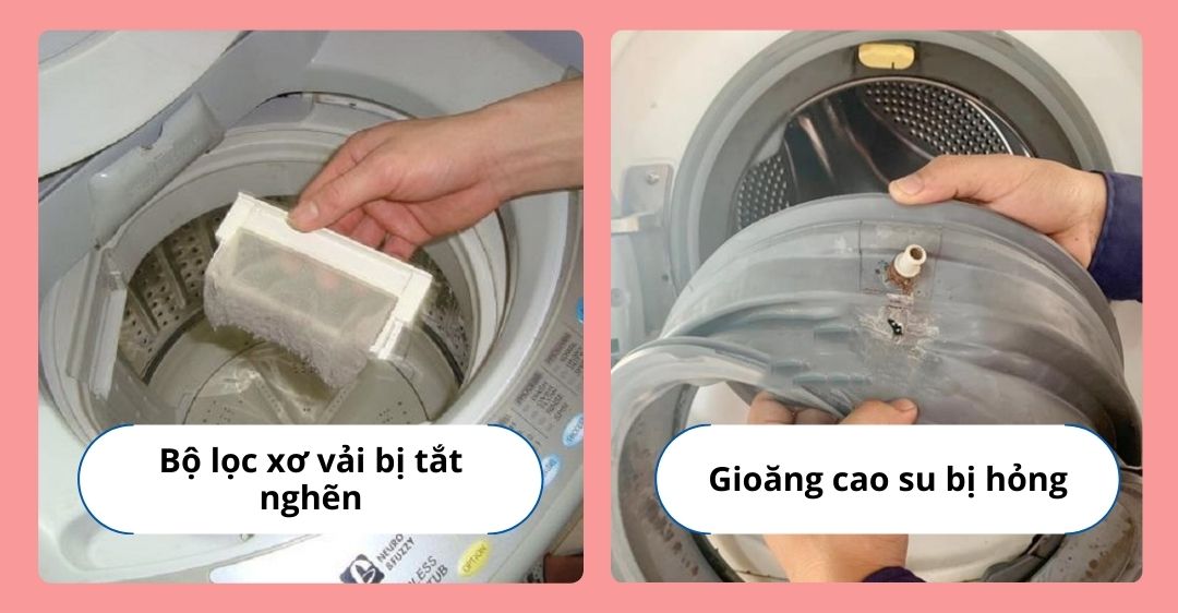 Nguyên nhân gây lỗi F25 máy giặt Hitachi