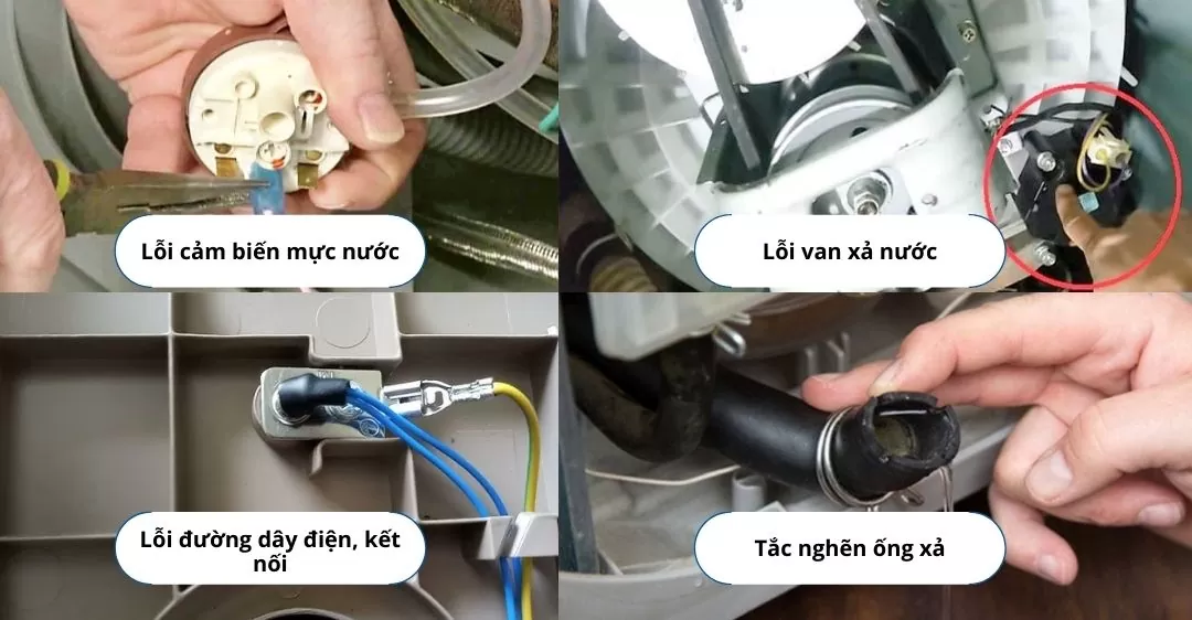 Nguyên nhân gây ra lỗi e5 máy giặt Toshiba